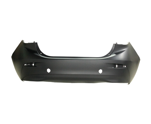 Aftermarket BUMPER COVERS for MAZDA - 3, 3,14-18,Rear bumper cover