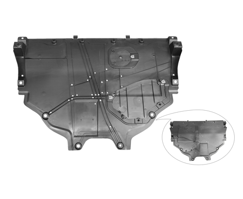 Aftermarket UNDER ENGINE COVERS for MAZDA - 6, 6,14-20,Lower engine cover