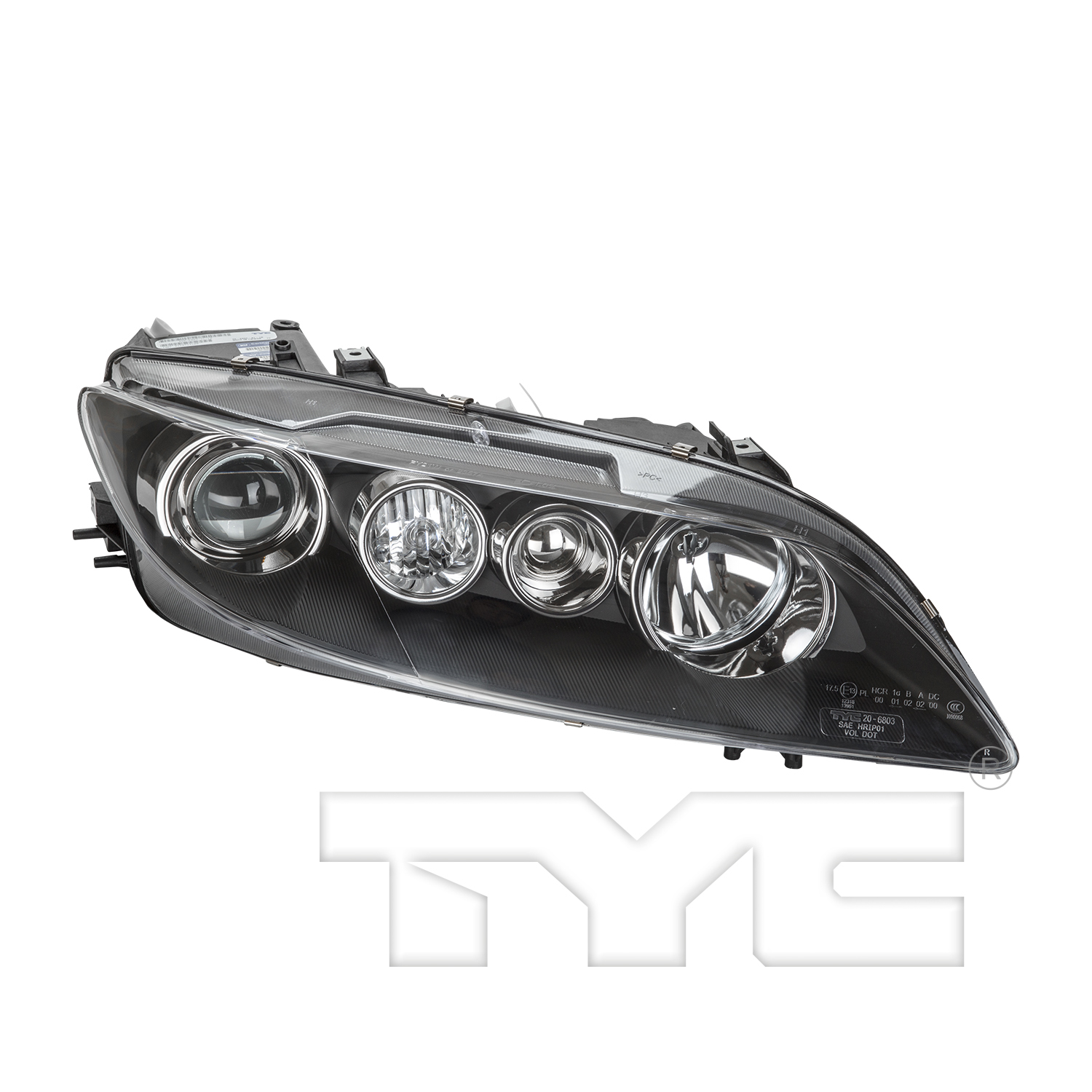 Aftermarket HEADLIGHTS for MAZDA - 6, 6,06-08,RT Headlamp assy composite