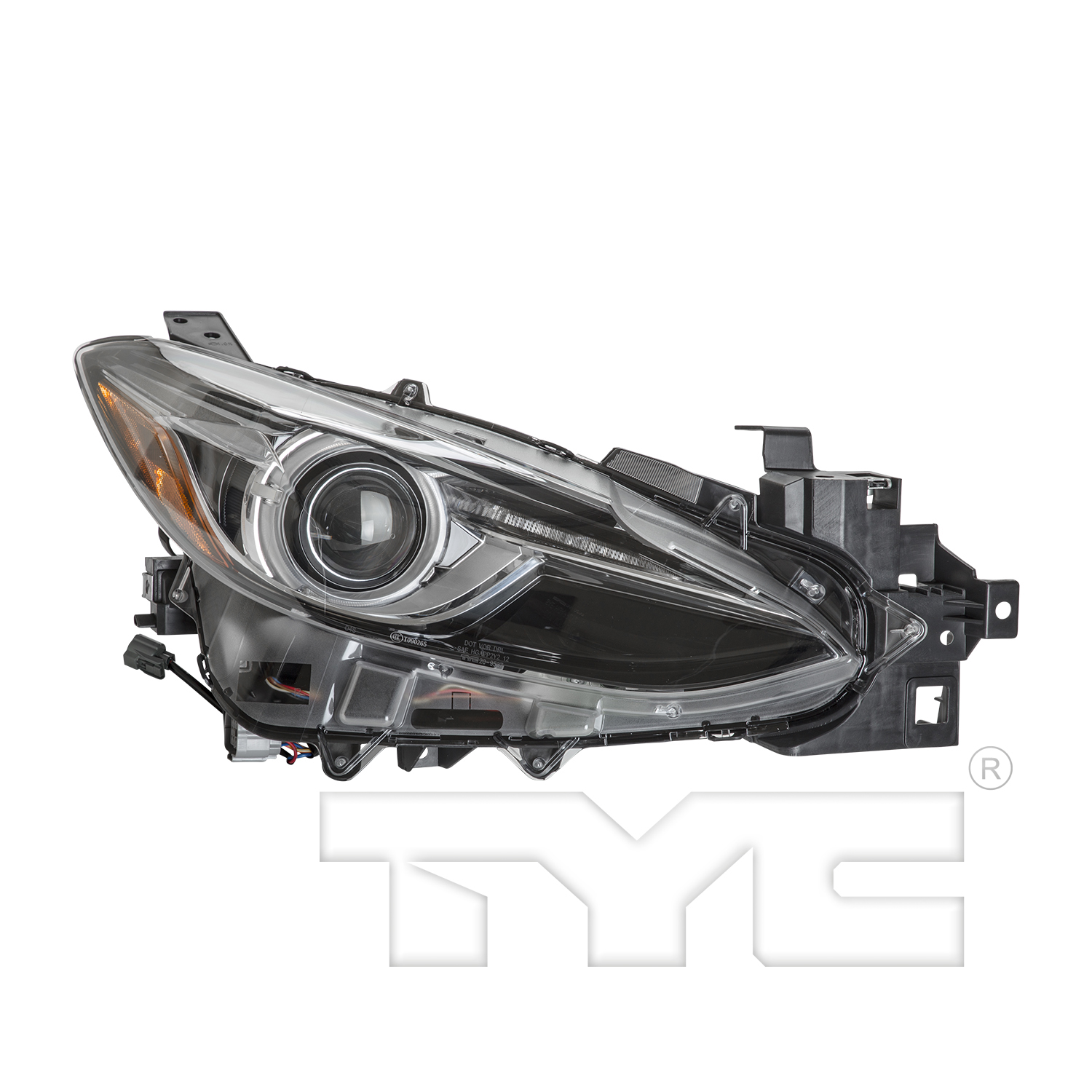 Aftermarket HEADLIGHTS for MAZDA - 3, 3,14-18,RT Headlamp assy composite