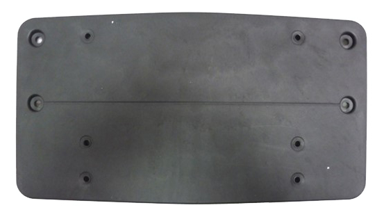 Aftermarket BRACKETS for MERCEDES-BENZ - E550, E550,07-09,Front bumper license bracket