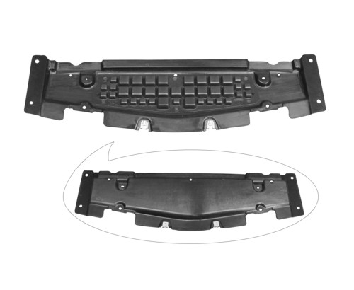 Aftermarket UNDER ENGINE COVERS for MERCEDES-BENZ - GLE350D, GLE350d,16-16,Lower engine cover