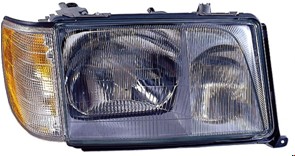 Aftermarket HEADLIGHTS for MERCEDES-BENZ - E320, E320,94-95,RT Headlamp assy composite
