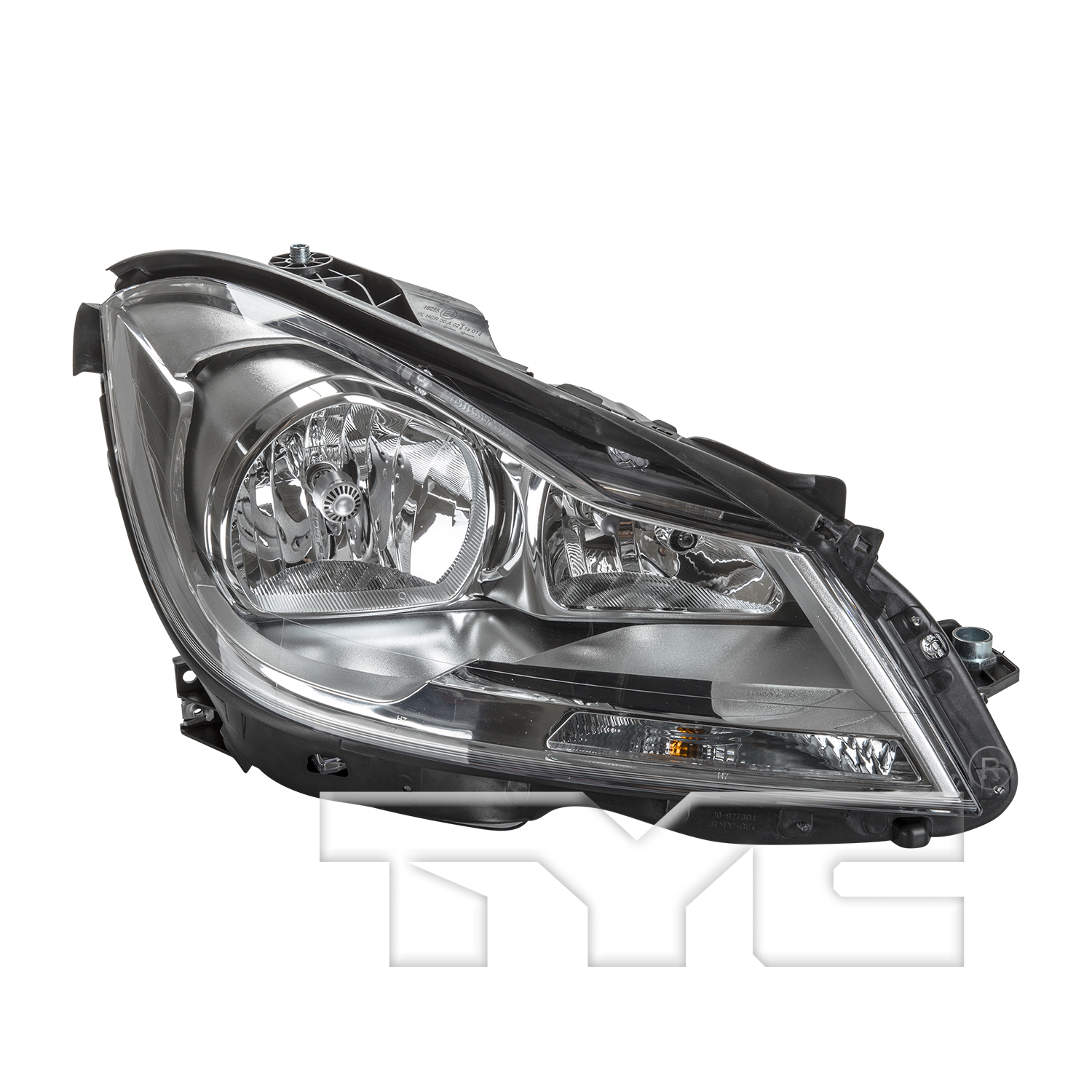 Aftermarket HEADLIGHTS for MERCEDES-BENZ - C63 AMG, C63 AMG,12-14,RT Headlamp assy composite