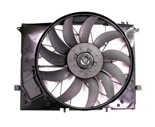 Aftermarket FAN ASSEMBLY/FAN SHROUDS for MERCEDES-BENZ - CL55 AMG, CL55 AMG,01-06,Radiator cooling fan assy