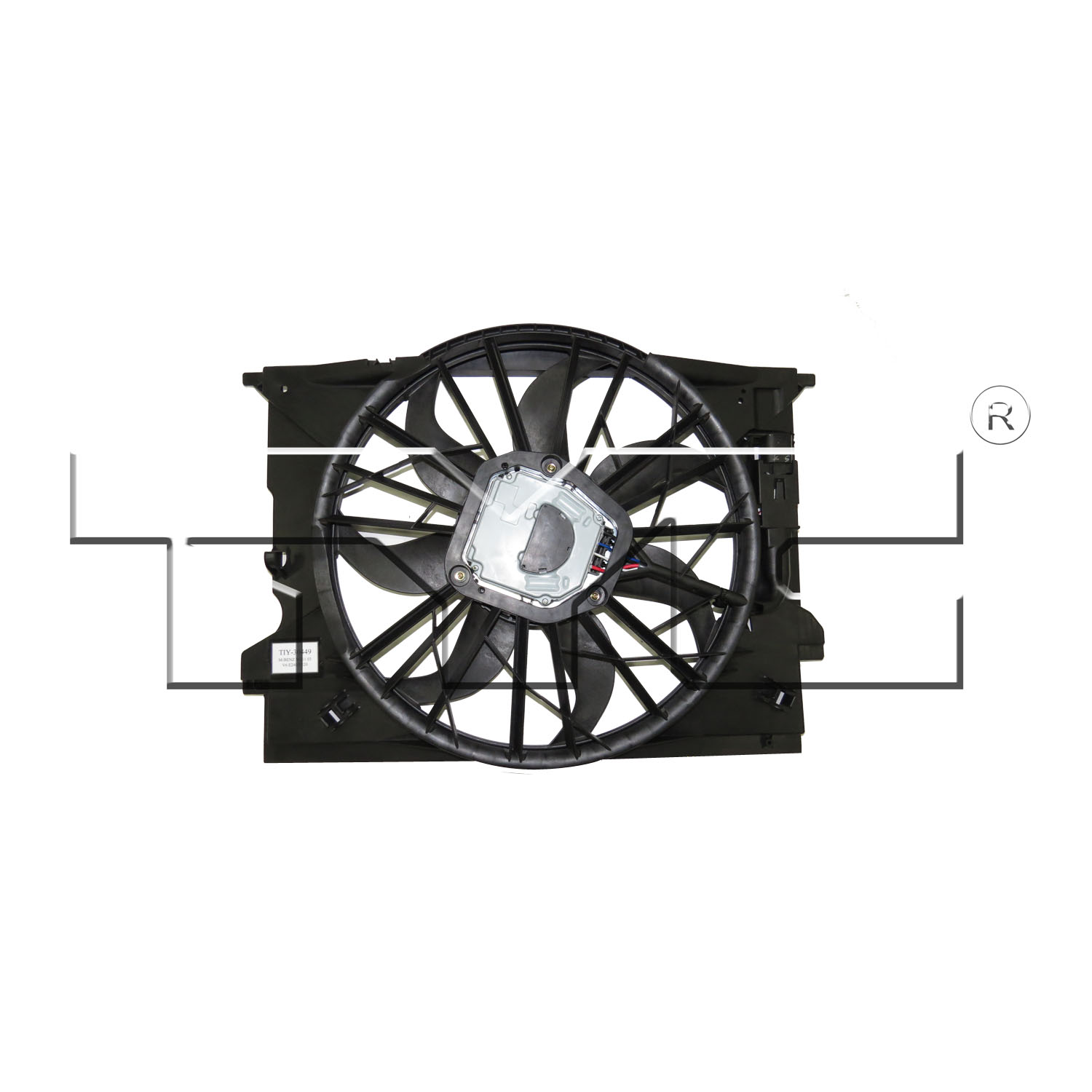 Aftermarket FAN ASSEMBLY/FAN SHROUDS for MERCEDES-BENZ - CLS500, CLS500,06-06,Radiator cooling fan assy