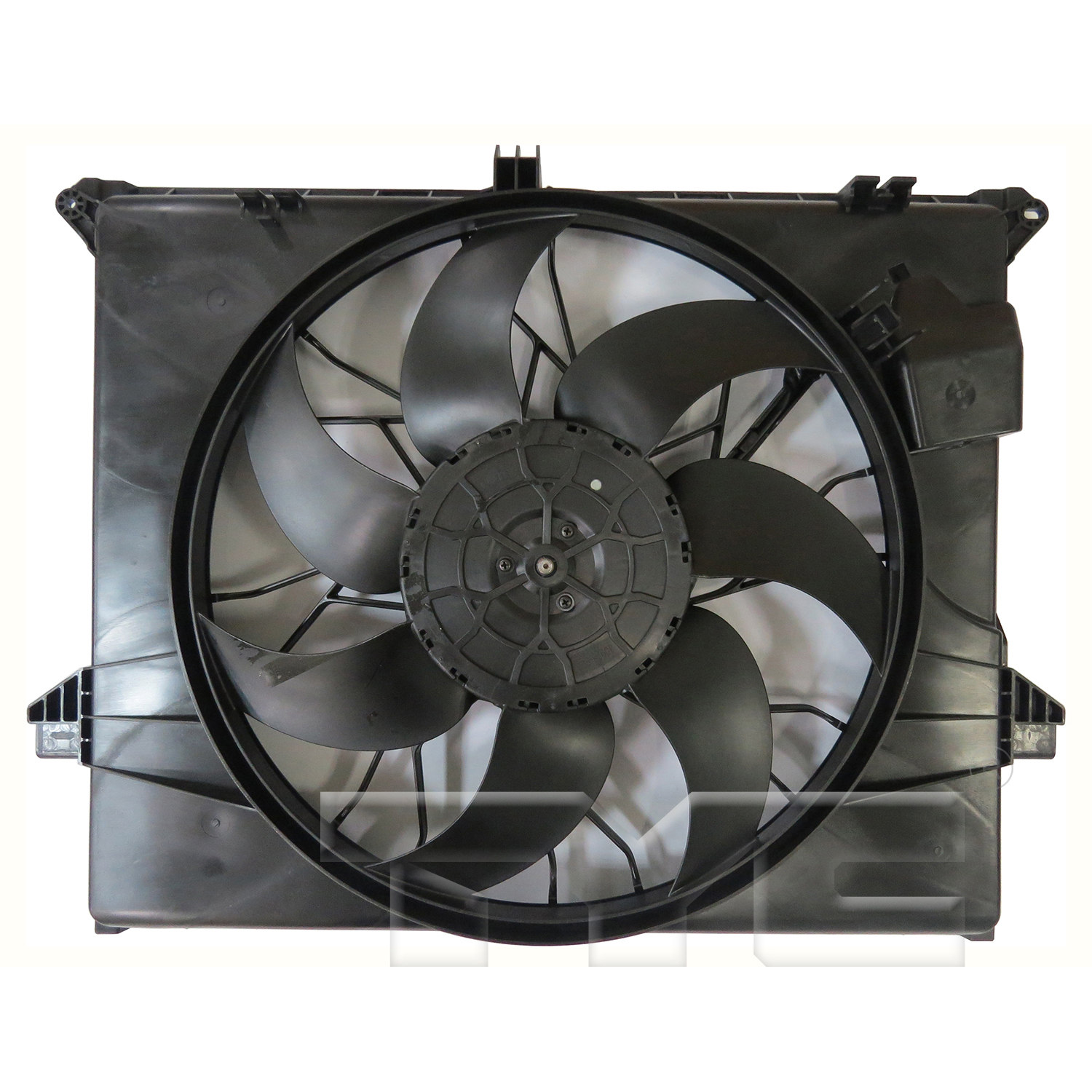 Aftermarket FAN ASSEMBLY/FAN SHROUDS for MERCEDES-BENZ - R500, R500,06-07,Radiator cooling fan assy