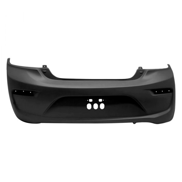 Aftermarket BUMPER COVERS for MITSUBISHI - MIRAGE, MIRAGE,17-20,Rear bumper cover