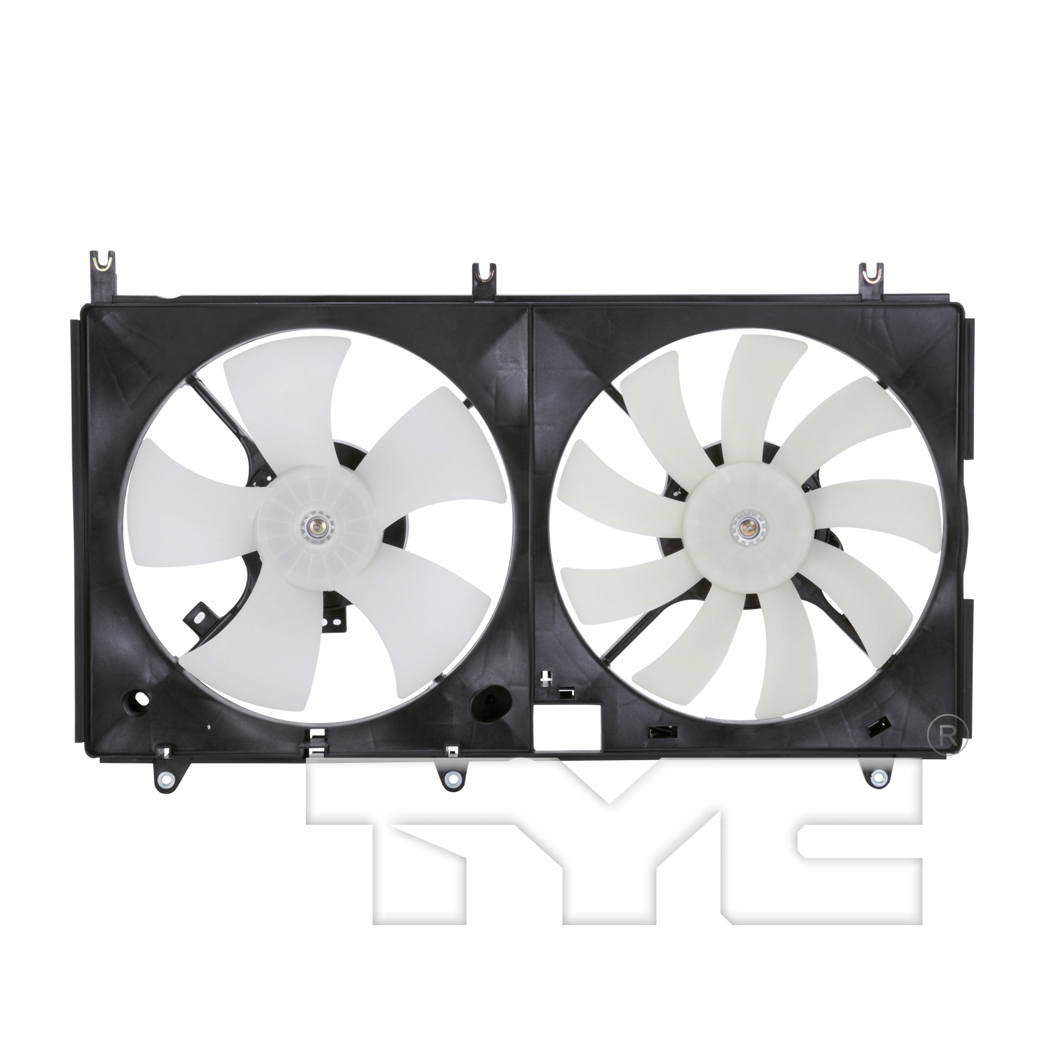 Aftermarket FAN ASSEMBLY/FAN SHROUDS for MITSUBISHI - GALANT, GALANT,04-12,Radiator cooling fan assy