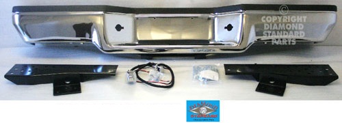 Aftermarket METAL REAR BUMPERS for NISSAN - PICKUP, PICKUP,95-97,Rear bumper face bar