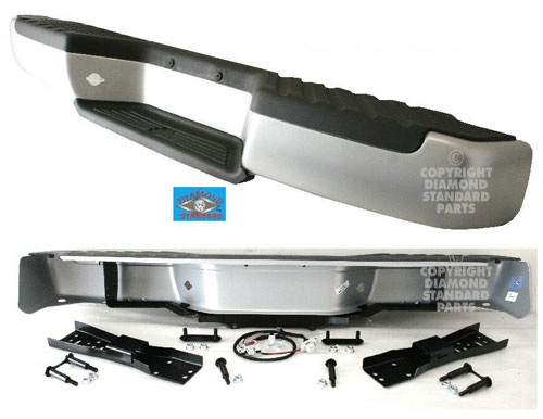 Aftermarket METAL REAR BUMPERS for NISSAN - FRONTIER, FRONTIER,98-04,Rear bumper face bar
