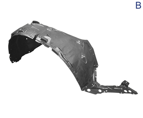 Aftermarket FENDERS LINERS/SPLASH SHIELDS for NISSAN - MAXIMA, MAXIMA,16-23,RT Front fender inner panel