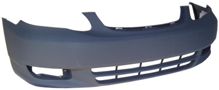 Aftermarket BUMPER COVERS for TOYOTA - COROLLA, COROLLA,03-04,Front bumper cover