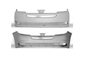 Aftermarket BUMPER COVERS for TOYOTA - SIENNA, SIENNA,04-05,Front bumper cover