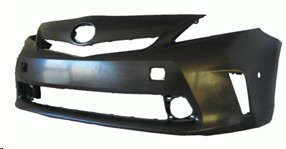Aftermarket BUMPER COVERS for TOYOTA - PRIUS V, PRIUS v,12-14,Front bumper cover