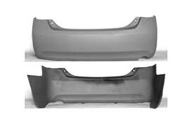 Aftermarket BUMPER COVERS for TOYOTA - CAMRY, CAMRY,07-11,Rear bumper cover