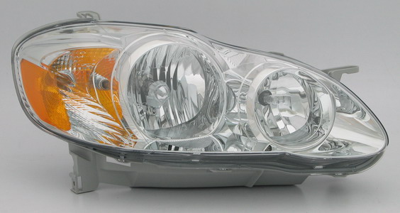 Aftermarket TOYOTA COROLLA HEADLIGHTS 2005 2008 TOYOTA OEM Part 8111002360 Partslink TO2503160 