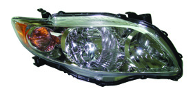 Aftermarket HEADLIGHTS for TOYOTA - COROLLA, COROLLA,09-10,RT Headlamp assy composite