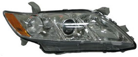 Aftermarket HEADLIGHTS for TOYOTA - CAMRY, CAMRY,07-09,RT Headlamp lens/housing