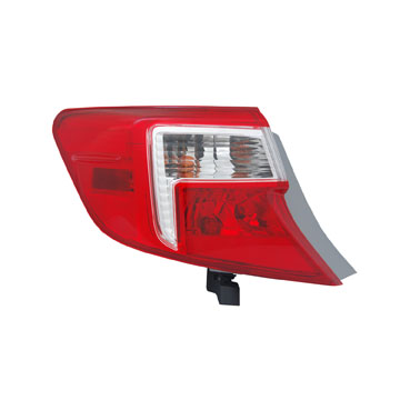 Aftermarket TAILLIGHTS for TOYOTA - CAMRY, CAMRY,12-14,LT Taillamp assy outer