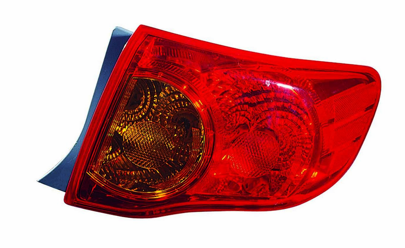 Aftermarket TAILLIGHTS for TOYOTA - COROLLA, COROLLA,09-10,RT Taillamp assy outer