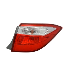 Aftermarket TAILLIGHTS for TOYOTA - COROLLA, COROLLA,14-16,RT Taillamp assy outer
