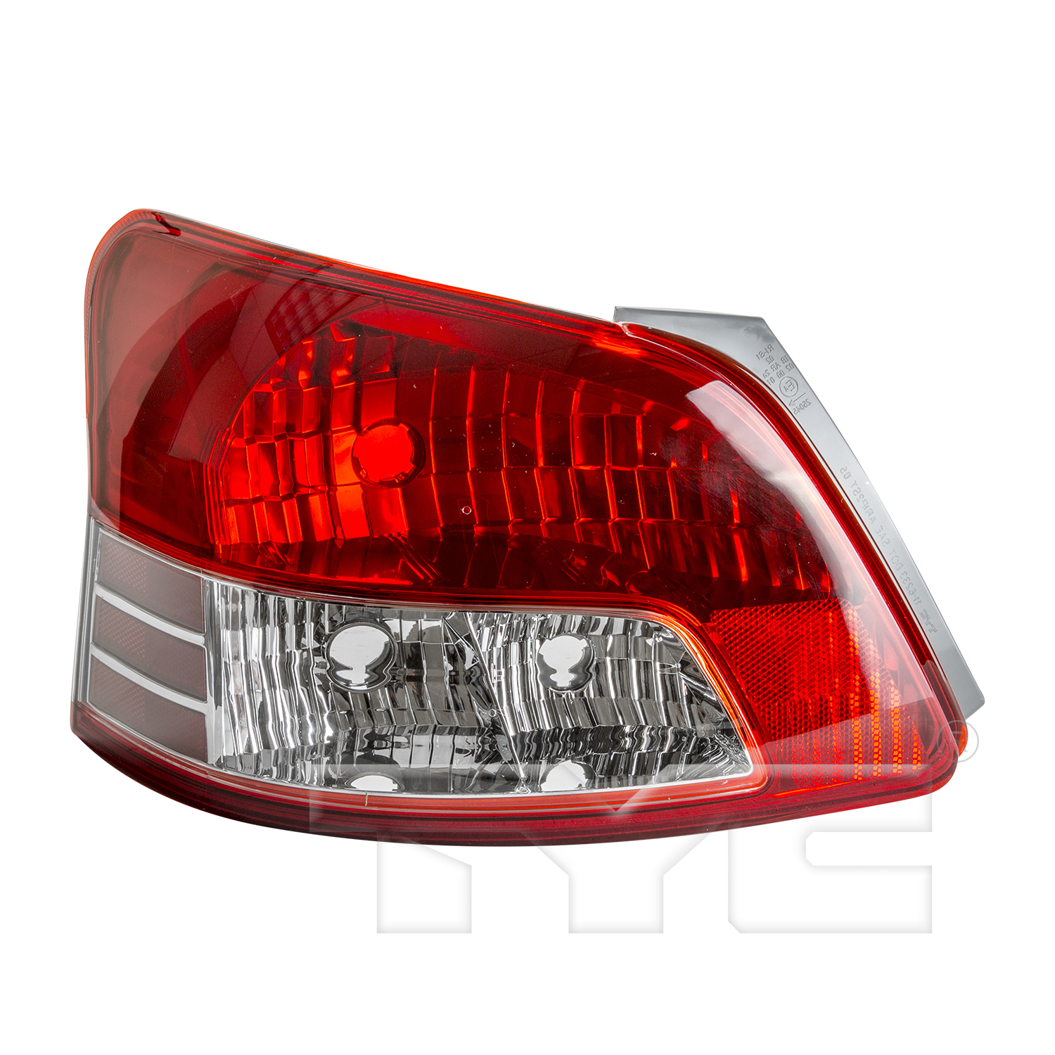 Aftermarket TAILLIGHTS for TOYOTA - YARIS, YARIS,07-11,LT Taillamp lens/housing