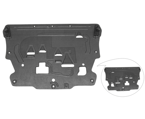 Aftermarket UNDER ENGINE COVERS for VOLVO - XC90, XC90,16-22,Lower engine cover
