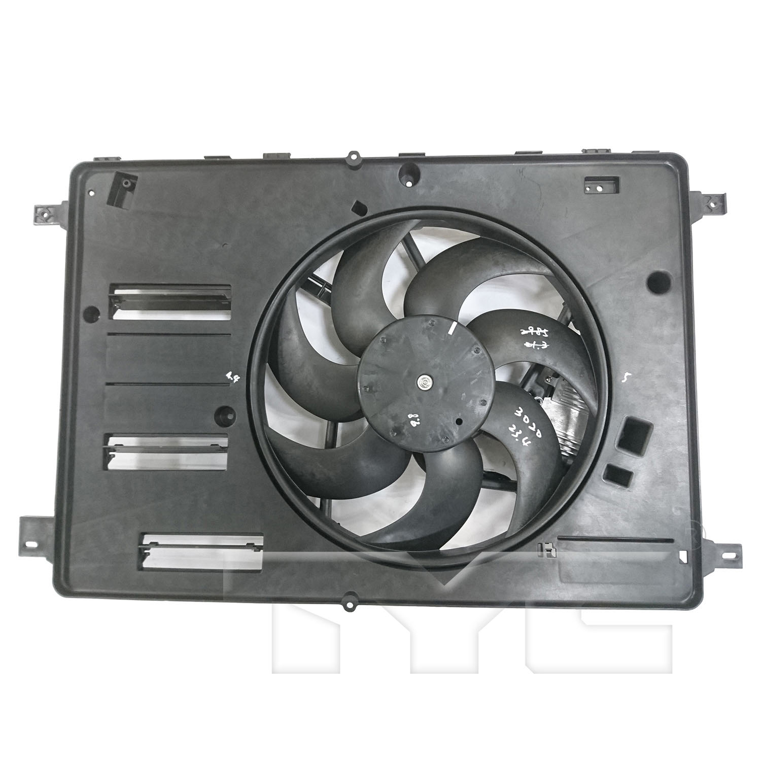 Aftermarket FAN ASSEMBLY/FAN SHROUDS for VOLVO - S60 CROSS COUNTRY, S60 CROSS COUNTRY,16-18,Radiator cooling fan assy
