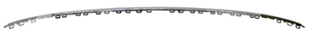 Aftermarket MOLDINGS for VOLKSWAGEN - TIGUAN, TIGUAN,18-23,Rear bumper molding